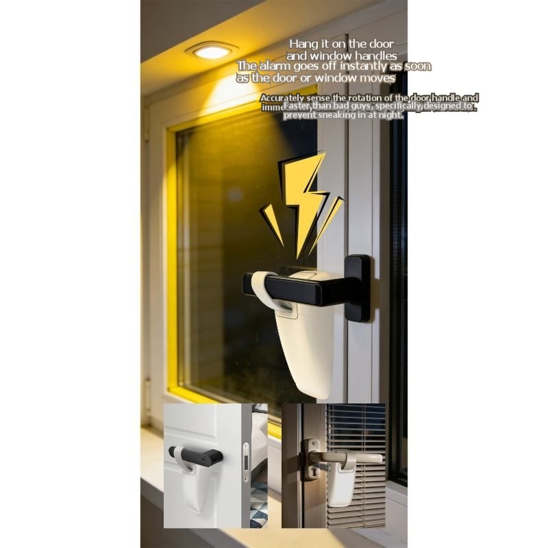 Door Stop Alarm - ABBO-Kapılar İçin Alarm-Portatif Kapı Durdurma Alarmı-Seyahat