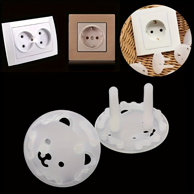 Outlet Cover Baby - 10 adet Ayı AB Güç Soketi