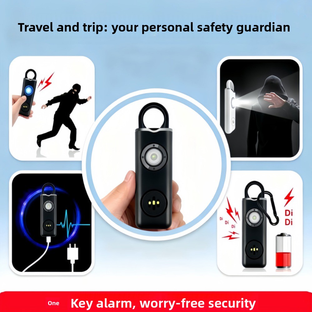 130 DB Güçlü Sesli Kişisel Ala - Personal Alarm Keychain incelemesi ve fiyatı