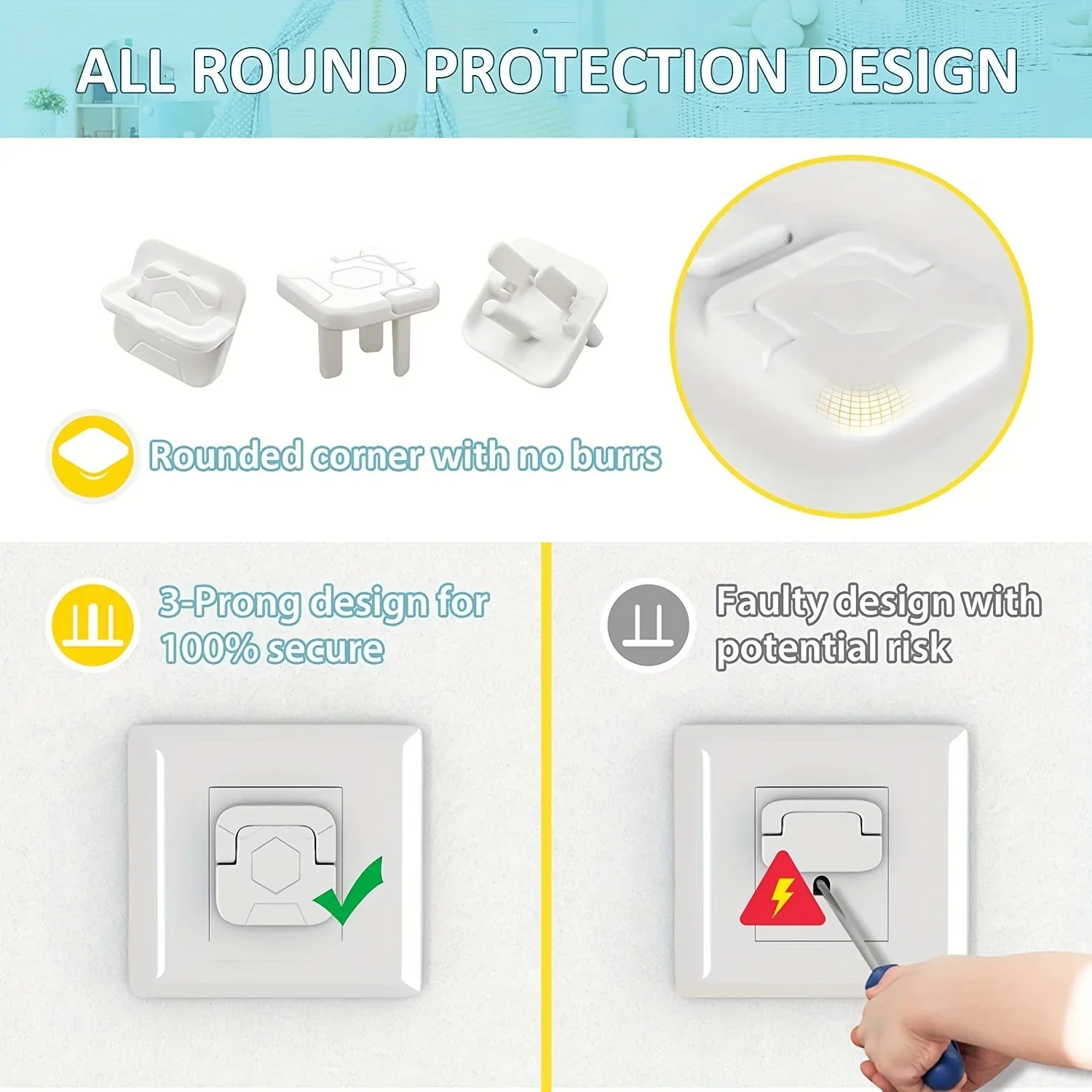 1/3/5/10/20 Adet Bebek Güvenli - Outlet Cover Baby incelemesi ve fiyatı