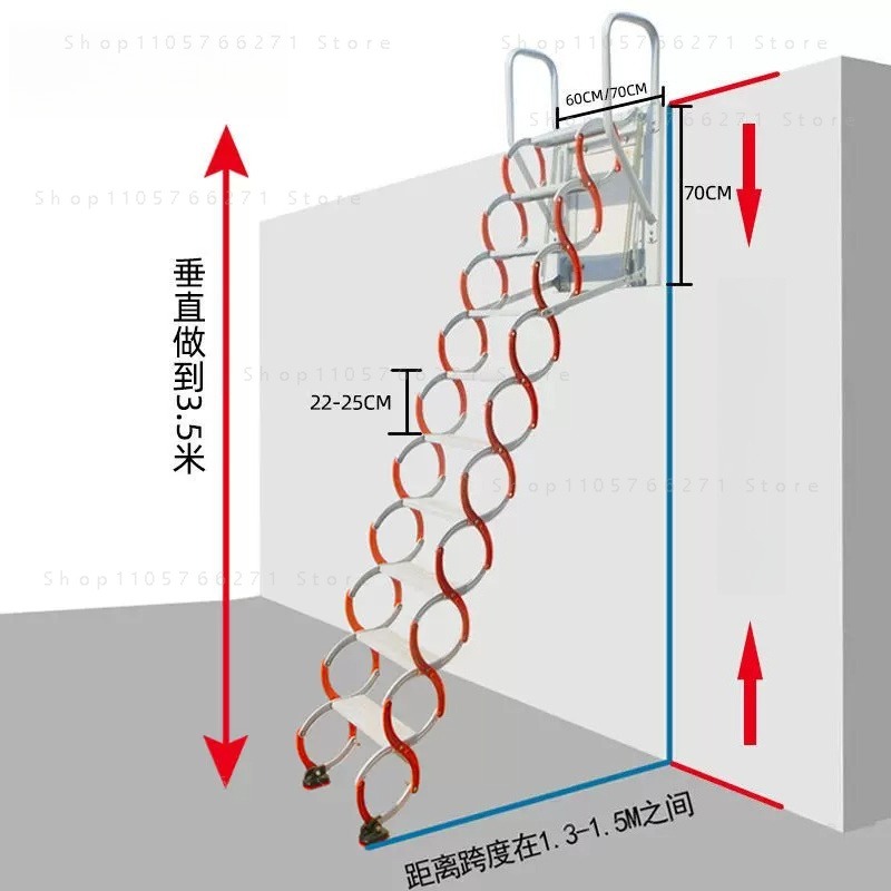 Çatı Katı Teleskopik Merdiven  - Fire Escape Ladder incelemesi ve fiyatı