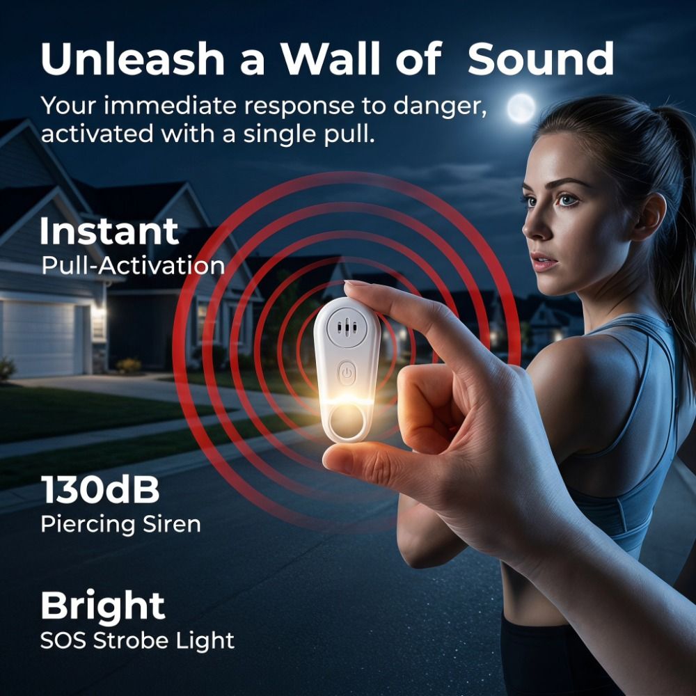 Taşınabilir Kişisel Güvenlik A - Personal Alarm Keychain incelemesi ve fiyatı