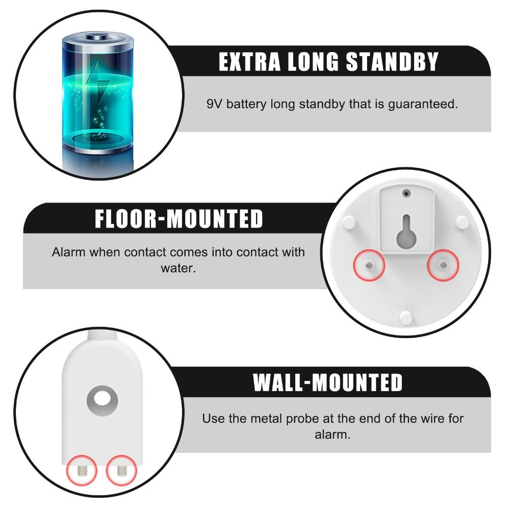 Çift Modlu Sensörlü Su Kaçağı  - Water Alarm Sensor incelemesi ve fiyatı