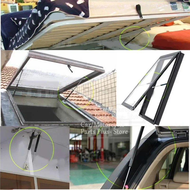 2 adet 300-600mm 300N araba ga - Window Lock Bar incelemesi ve fiyatı